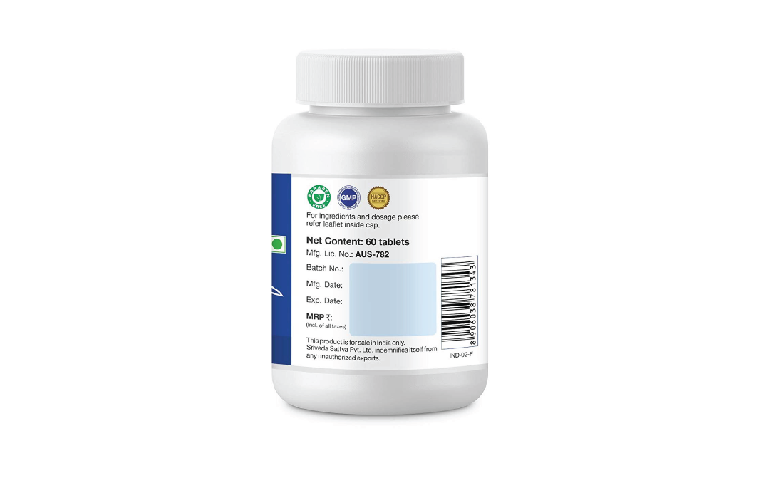 Sri Sri Tattva Deva Vati    Plastic Jar  60 pcs